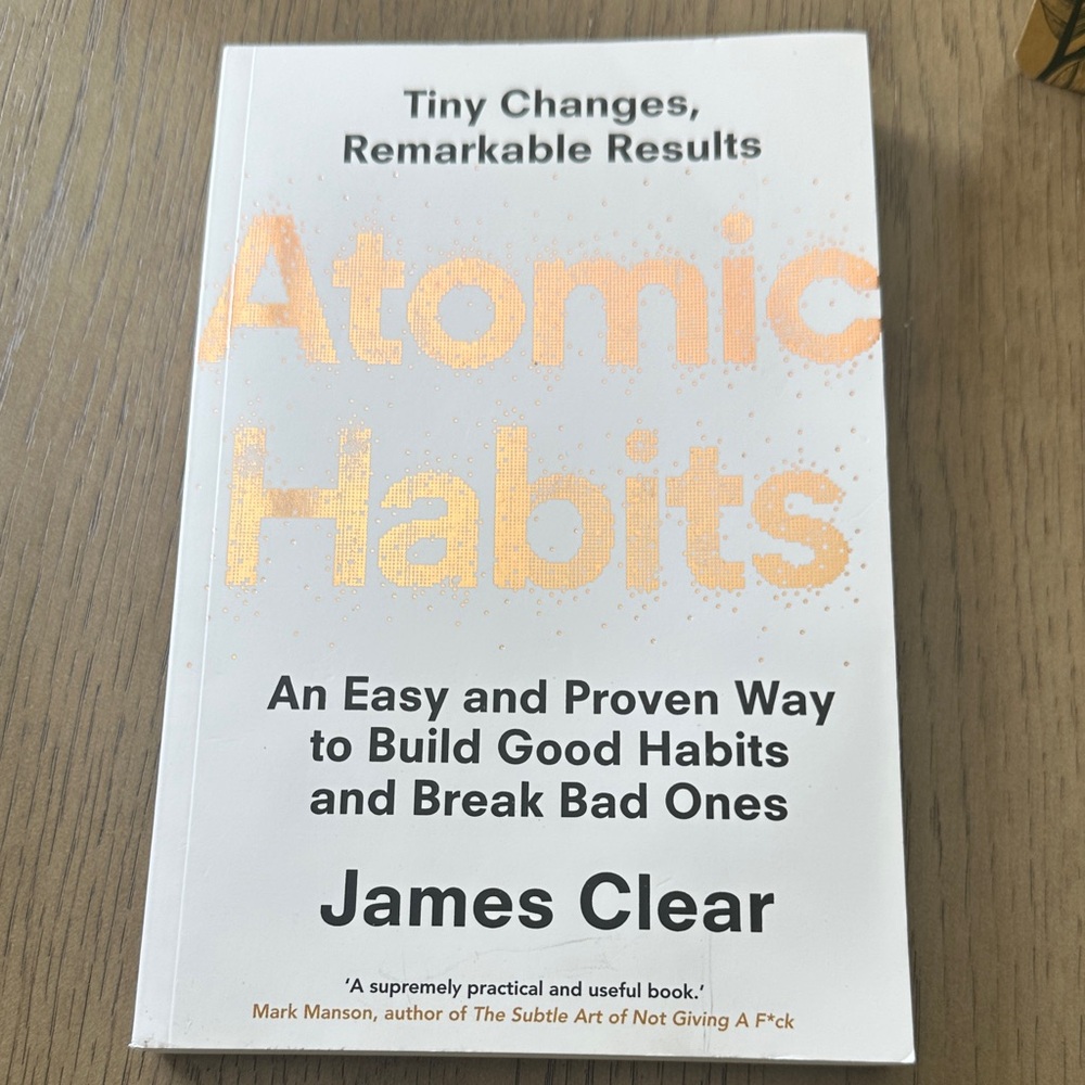 Atomic Habits Book by James Clear